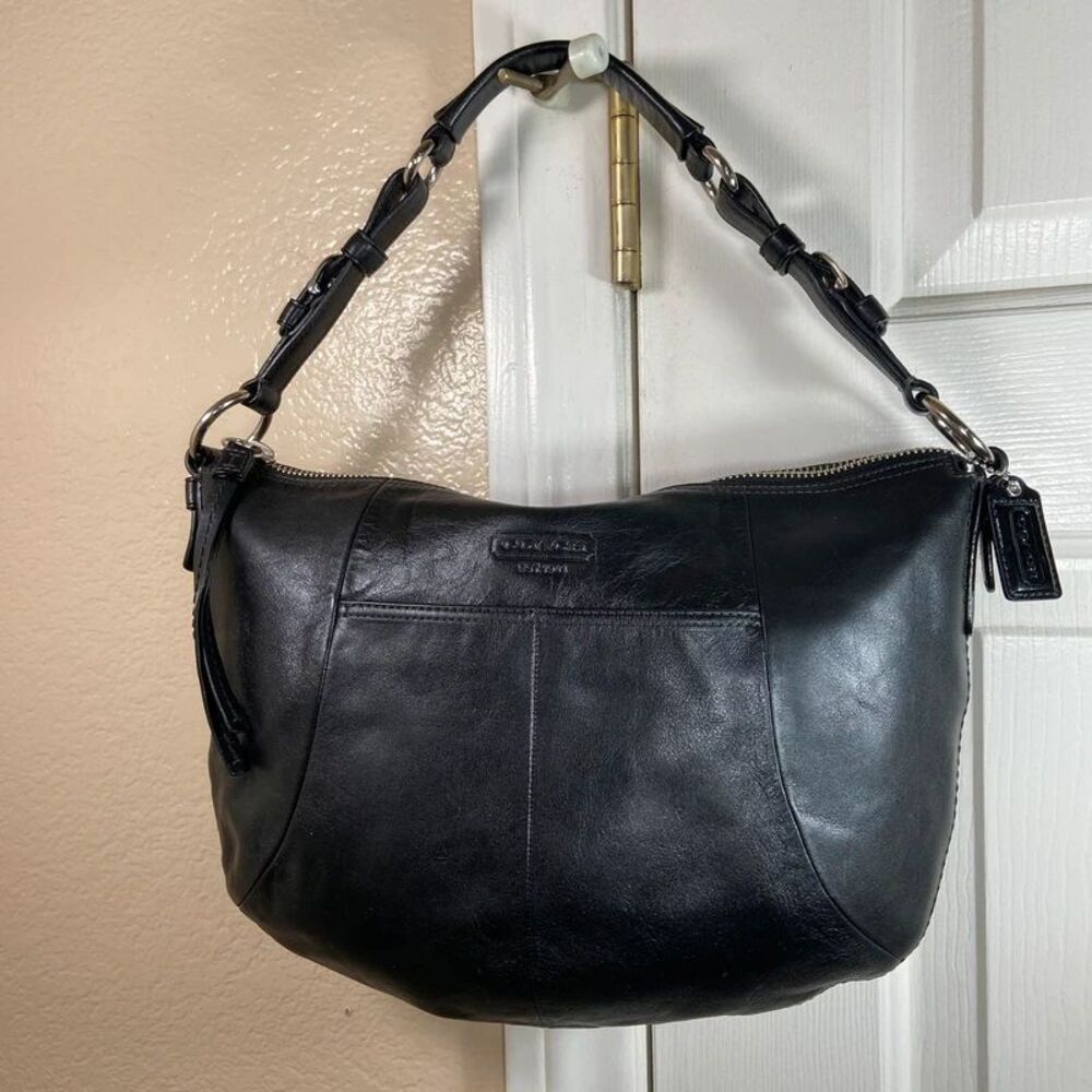 Black Coach Shoulder Bag